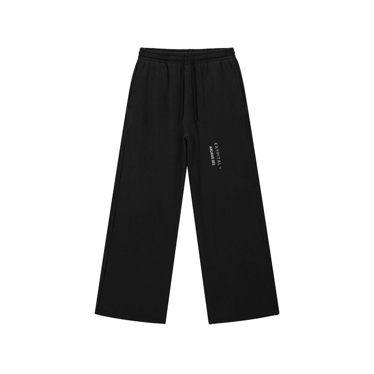 ARCHIVE 001 - SWEATPANTS - BLACK