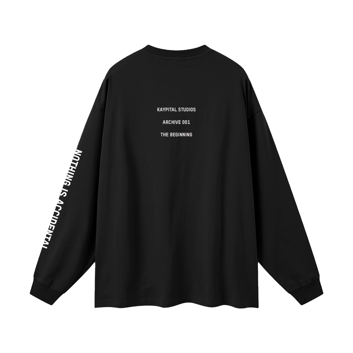 Oversized Unisex Long Sleeve T-Shirt
