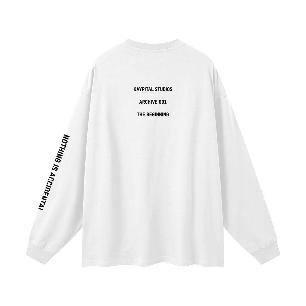 Oversized Unisex Long Sleeve T-Shirt