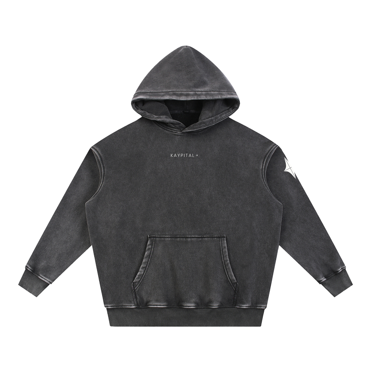 ARCHIVE 001 - STUDIO HOODIE - BLACK