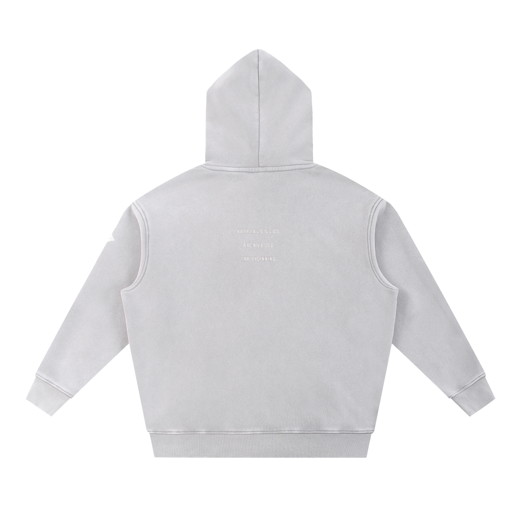 ARCHIVE 001 - STUDIO HOODIE - GREY