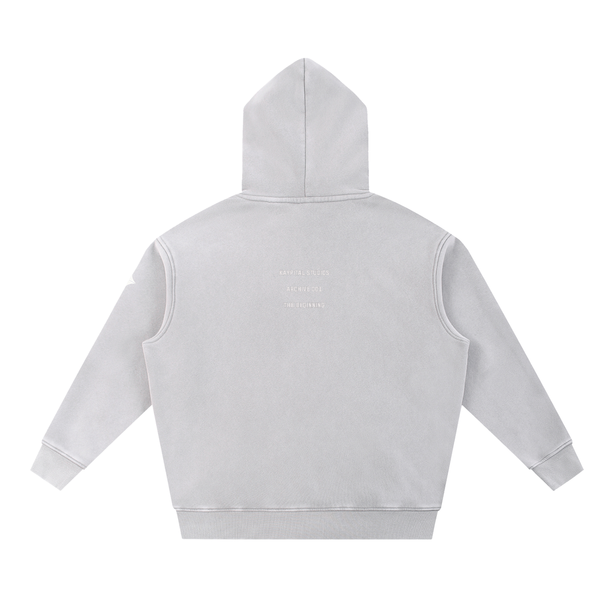 ARCHIVE 001 - STUDIO HOODIE - GREY