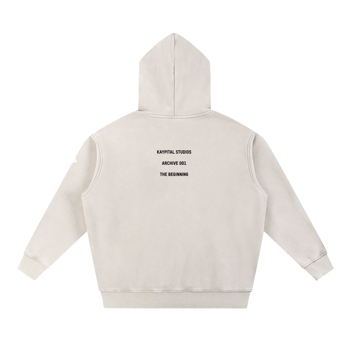 ARCHIVE 001 - STUDIO HOODIE - CREAM