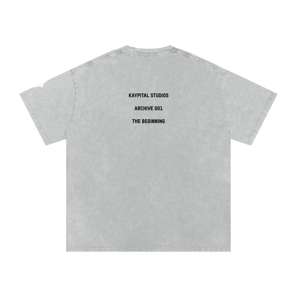 ARCHIVE 001 - KAYPITAL TEE - GREY