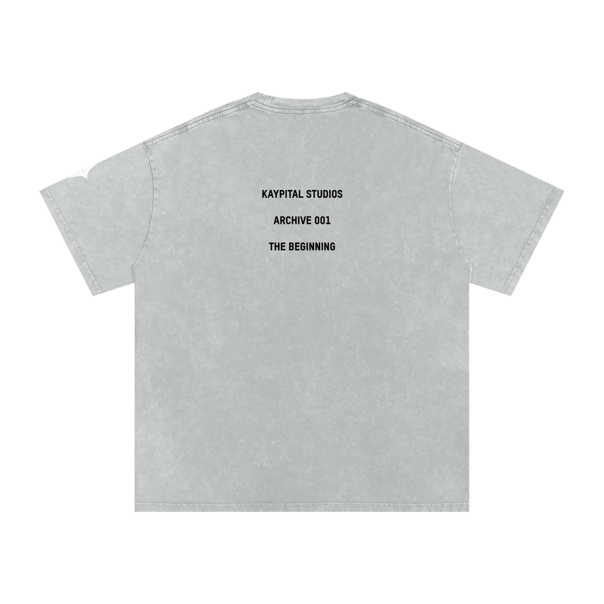 ARCHIVE 001 - KAYPITAL TEE - GREY